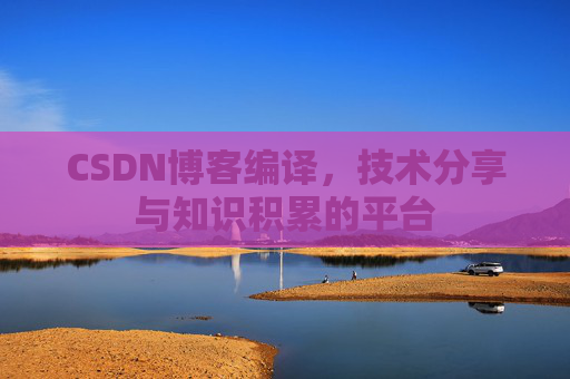 CSDN博客编译，技术分享与知识积累的平台